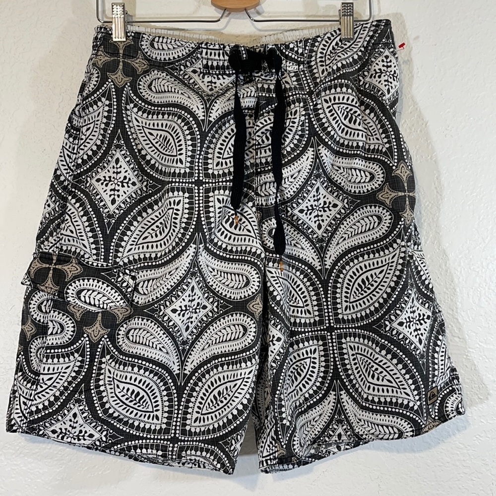Quiksilver Men’s Paisley Board / Swim Trunks